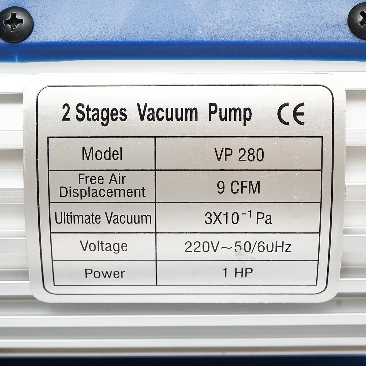 Pompa vid, vacuum 220V, 1 CP pentru instalatii frigorifice 226l/min